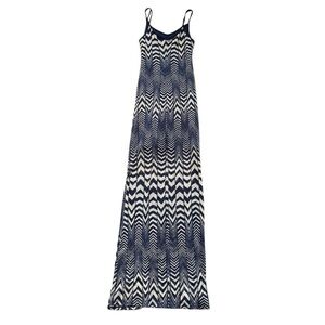 Fire LA Navy Chevron Maxi Dress - M
Sleeveless maxi with adjustable straps.